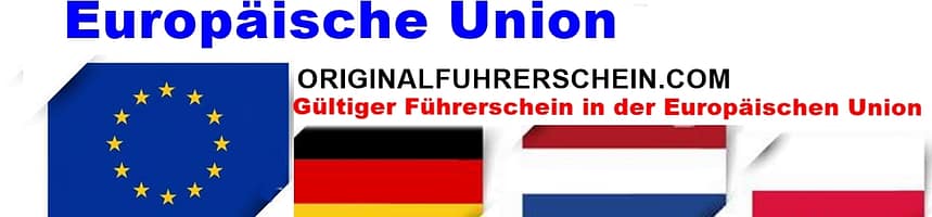 Authentische registrierte und gefälschte Führerscheine und andere EU-Dokumente wie Pässe, MPU, Führungszeugnis und Bootsführerschein online ohne Prüfung in nur 5 Tagen.